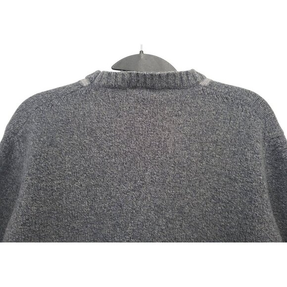 Vintage Valentino Wool Angora Cashmere Sweater Cable Knit Pullover - Picture 8 of 15